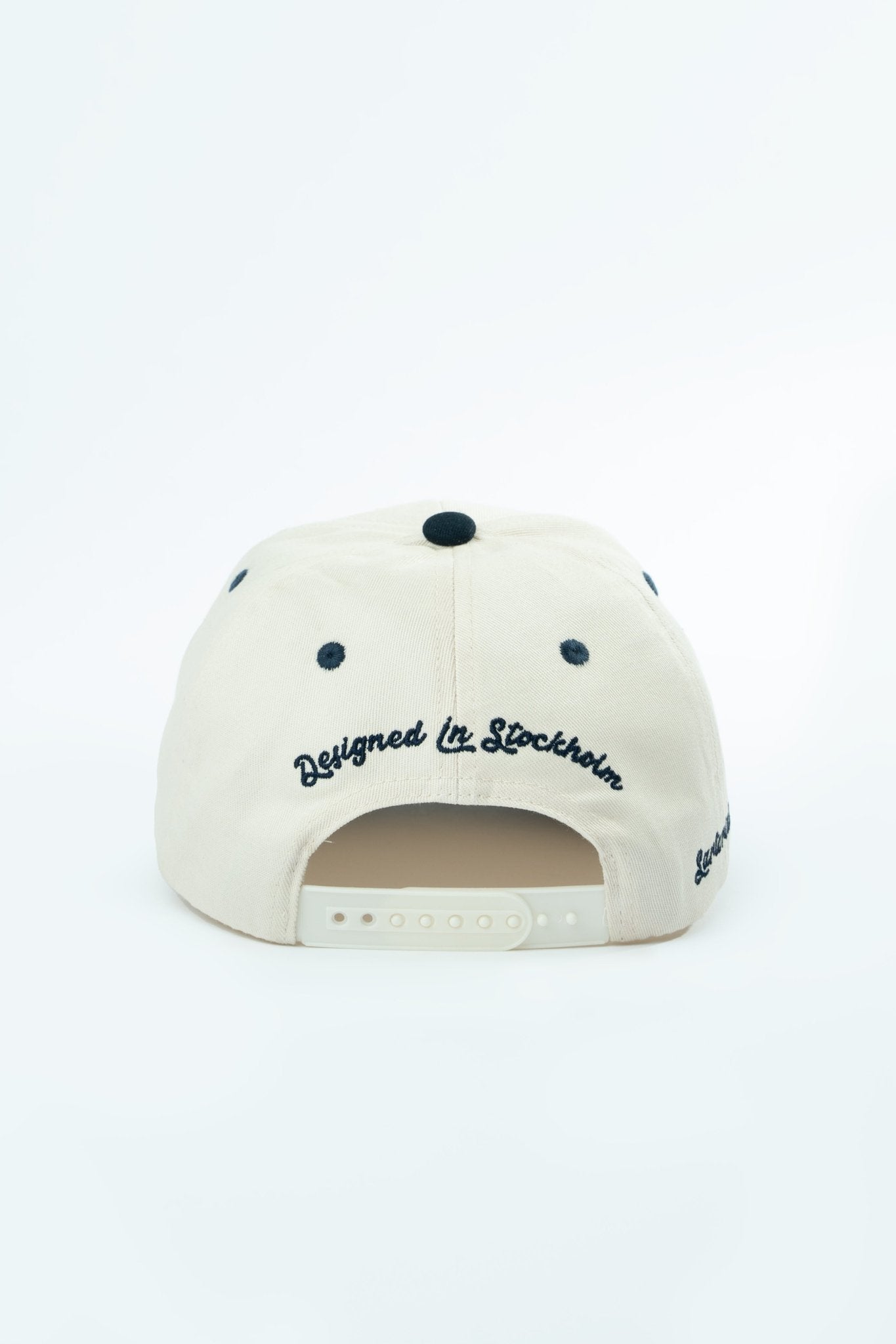 Signature Cap - Ecru Blue