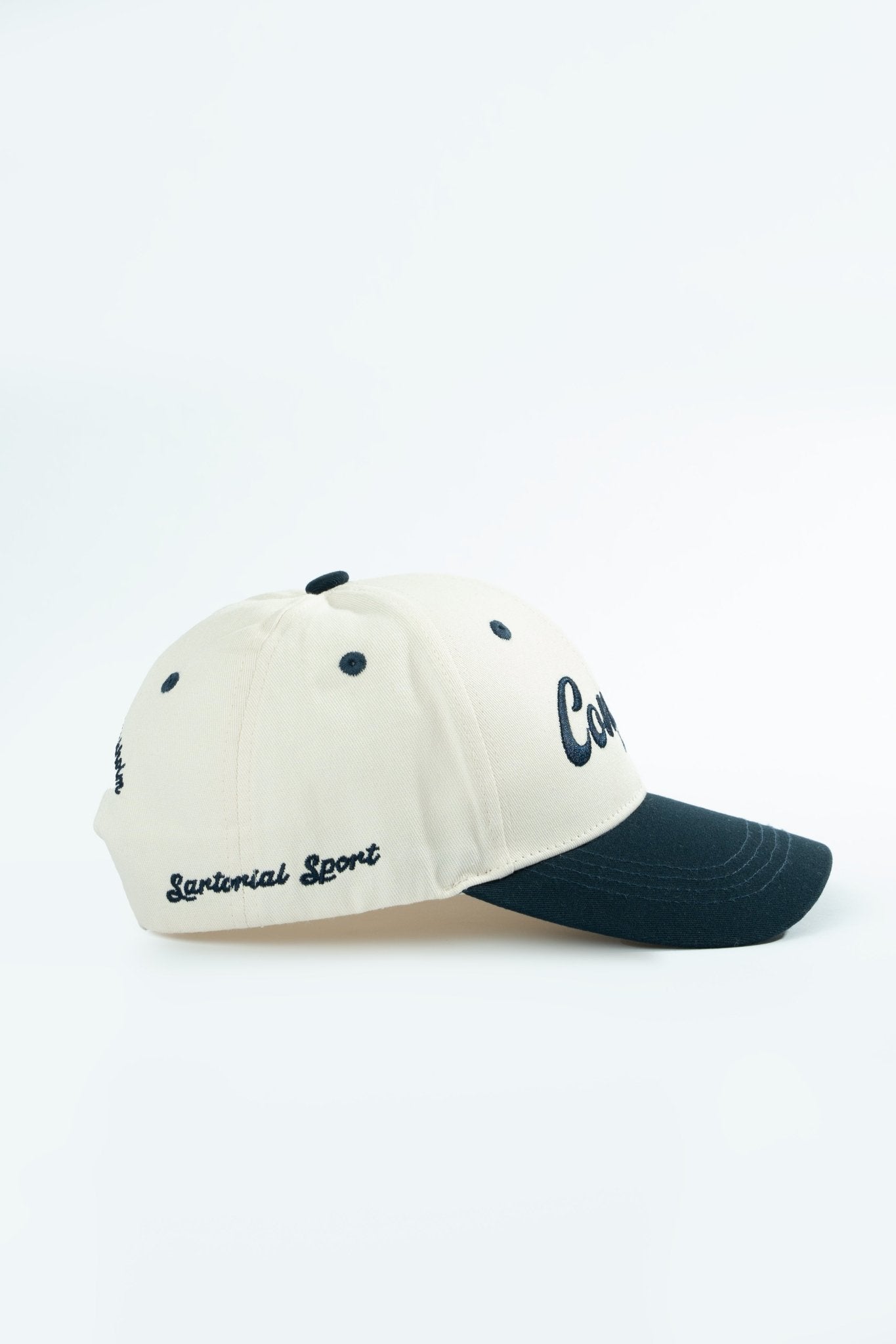 Signature Cap - Ecru Blue