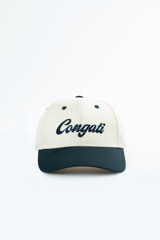 Signature Cap - Ecru Blue